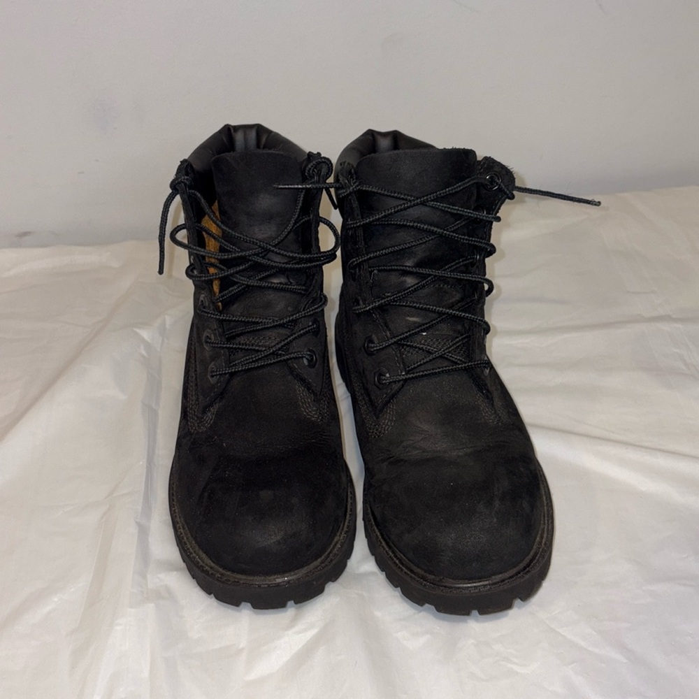Black Timberland boot